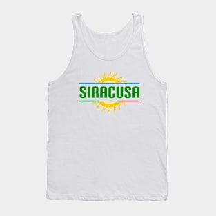 Città d'amare: Siracusa Tank Top